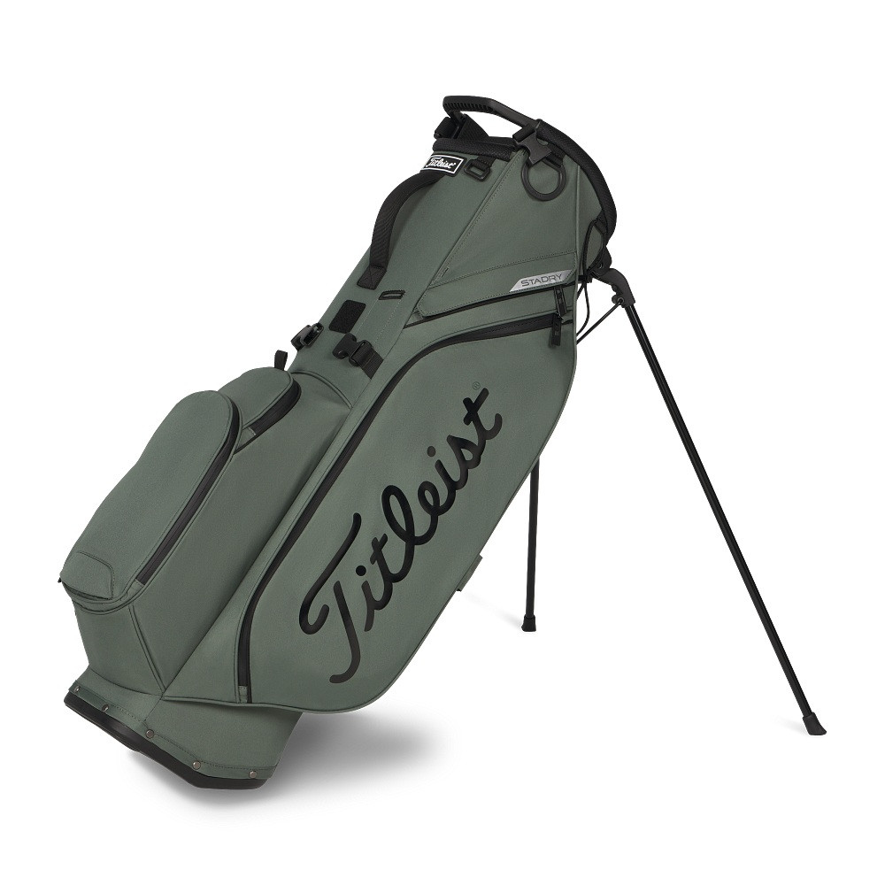 Titleist スタンドバッグ グレー/グリーン Titleist Golf 2026 Players S4 StaDry Stand Bag - Maple Hill Golf
